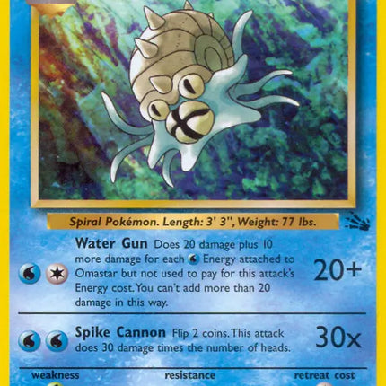 Omastar Fossil Uncommon 40 (HP)
