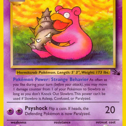 Slowbro Fossil Uncommon 43 (MP)