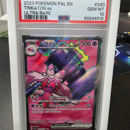 Tinkaton ex Paldea Evolved Ultra Rare 240/193 Gem Mint PSA 10
