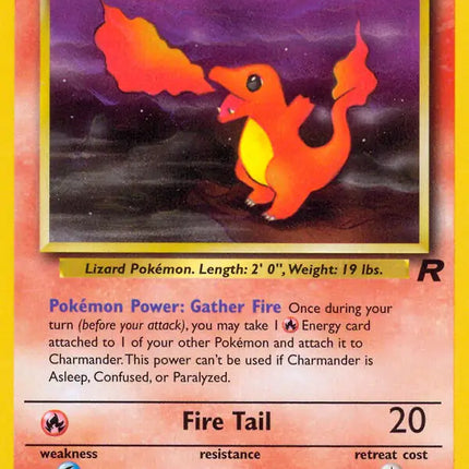 Charmander Team Rocket Common 50 (MP)