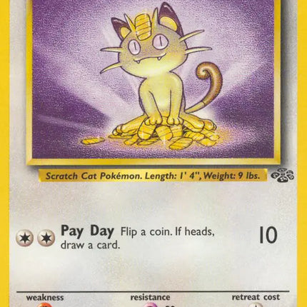 Meowth Jungle Common 56 (LP)