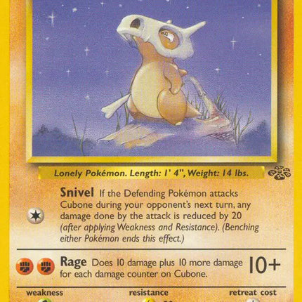 Cubone Jungle Common 50 (LP)