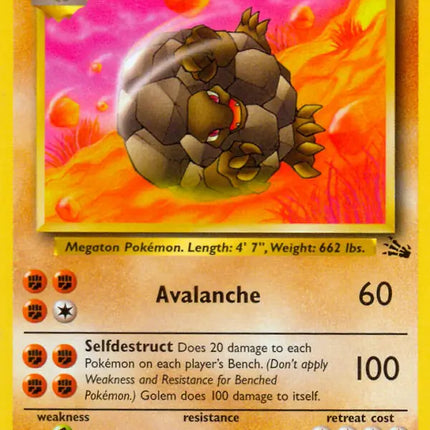 Golem Fossil Uncommon 36 (HP)