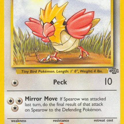 Spearow Jungle Common 62 (DMG)