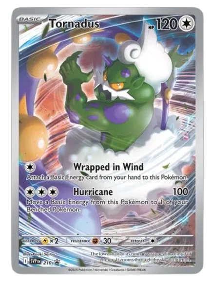 Tornadus - 210 Scarlet & Violet Promo Promo 210 SEALED