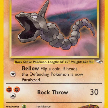 Brock's Onix (69) Gym Heroes Common 69 (LP)