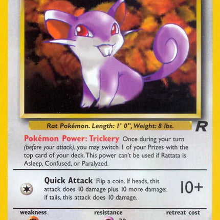 Rattata Team Rocket Common 66 (MP)