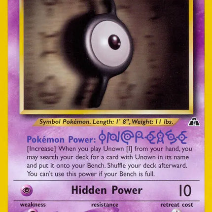 Unown [I] Neo Discovery Common 68 (LP)