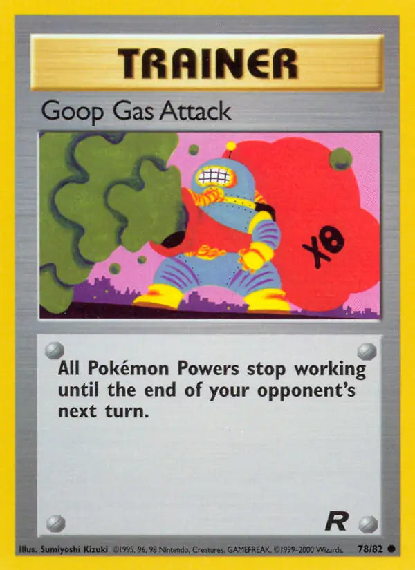 Goop Gas Attack Team Rocket Common 78 (MP)