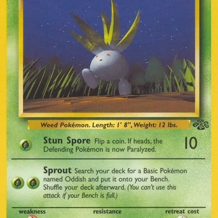 Oddish Jungle Common 58 (DMG)