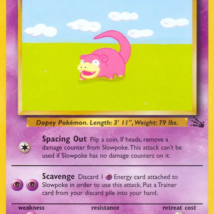 Slowpoke Fossil Common 55 (LP)