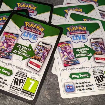 Pokémon TCG CODE Cards