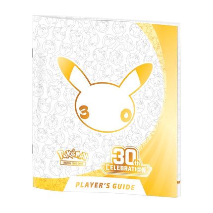 30th Anniversary Celebration's ETB Player's Guide Booklet Pikachu New Mint