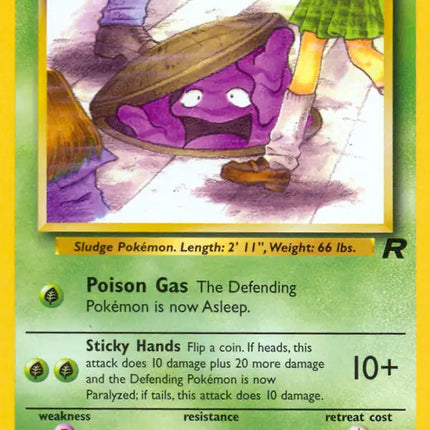 Grimer Team Rocket Common 57 (HP)