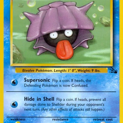 Shellder Fossil Common 54 (HP)