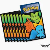 Pokemon TCG: Paldea Evolved Elite Trainer Box Card Sleeves - Sprigatito, Fuecoco and Quaxly (65-Pack)