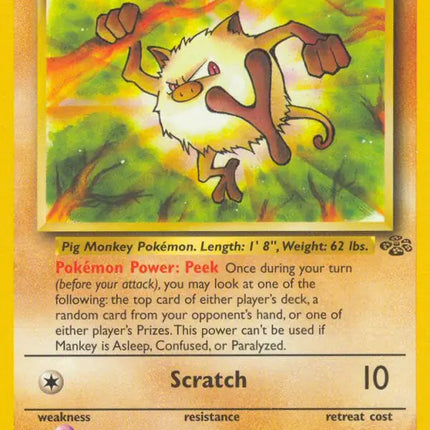 Mankey Jungle Common 55 (MP)