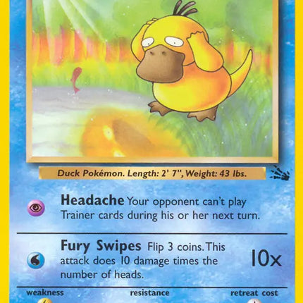 Psyduck Fossil Common 53 (LP)