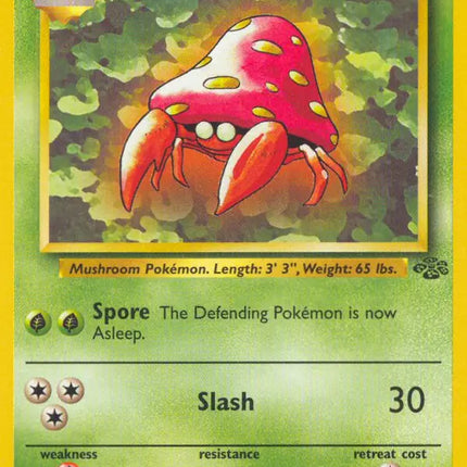 Parasect Jungle Uncommon 41 (HP)