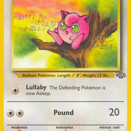 Jigglypuff Jungle Common 54 (DMG)