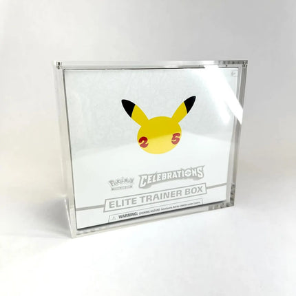 Pokemon ETB Acrylic Display Case – Magnetic Lid (PICKUP ONLY)
