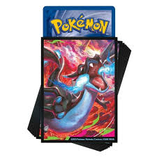 Pokemon TCG: Ultra Premium Collection Card Sleeves - Mega Charizard X (65-Pack)