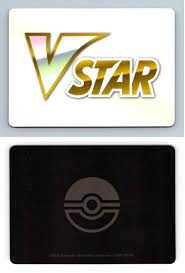 VStar White Card Pokemon
