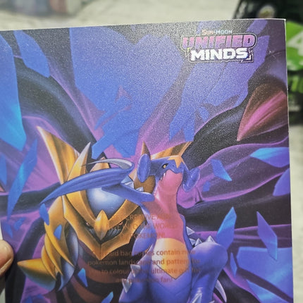 Mini Pokémon Binder 4x4 SUN AND MOON UNIFED MIINDS