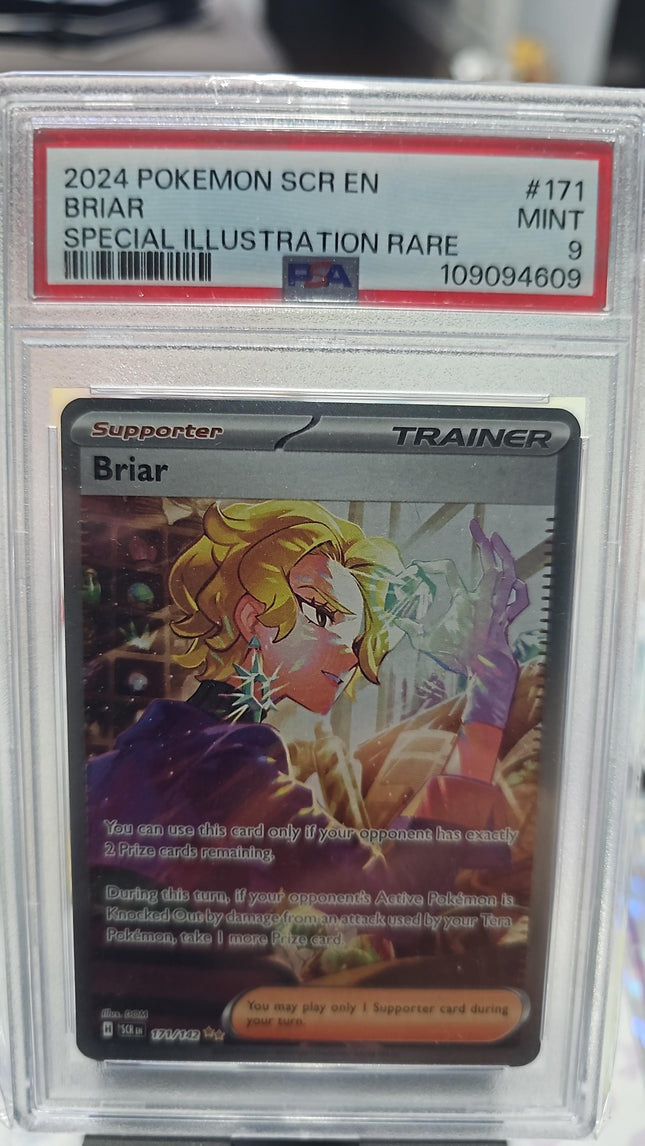Briar Special Illustration Rare • 171/142 Stellar Crown PSA MINT 9
