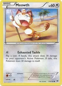 Meowth BREAKthrough Common 114