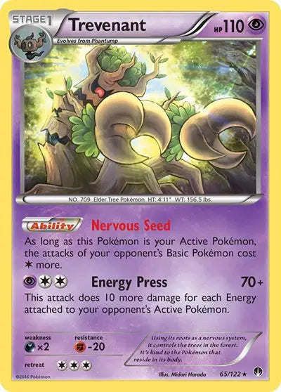 Trevenant Rare • 65 BREAKpoint