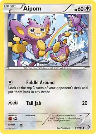 Aipom Steam Siege Common 90