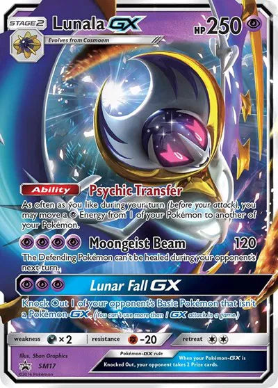 Lunala GX Sun & Moon Promo Promo SM17