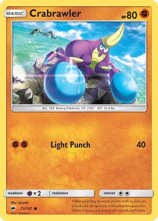 Crabrawler Burning Shadows Common 73/147