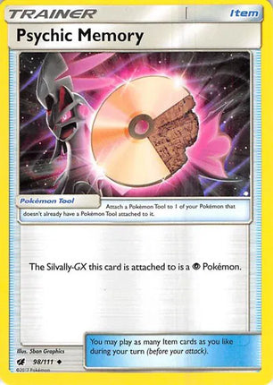 Psychic Memory Crimson Invasion Uncommon 98/111