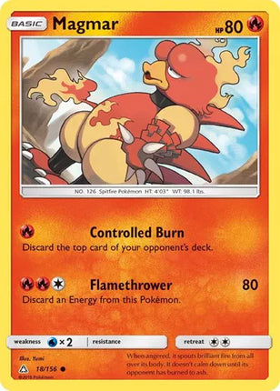 Magmar Ultra Prism Common 18/156