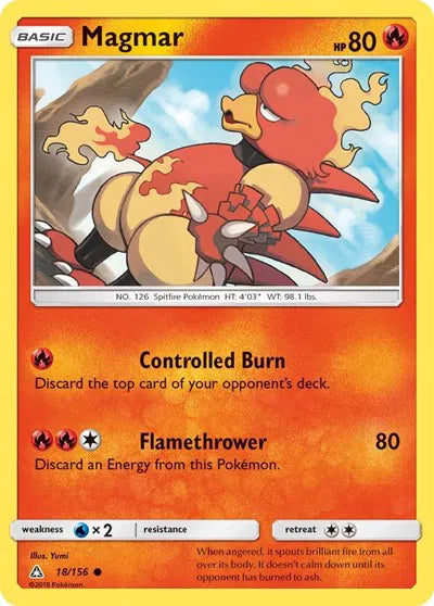 Magmar Ultra Prism Common 18/156