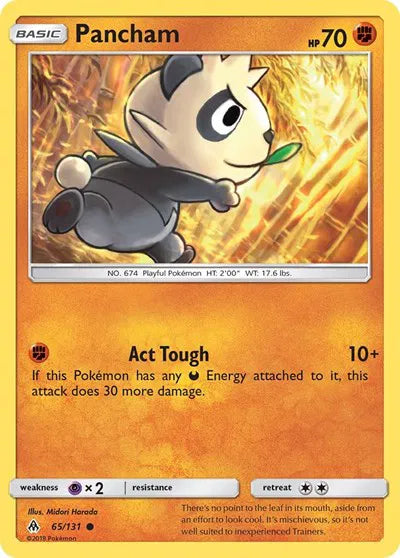 Pancham Forbidden Light Common 65 Reverse Holofoil