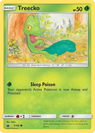 Treecko Celestial Storm Common 7