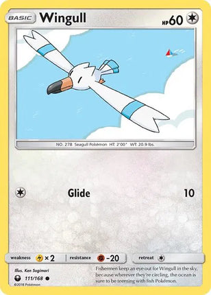 Wingull Celestial Storm Common 111