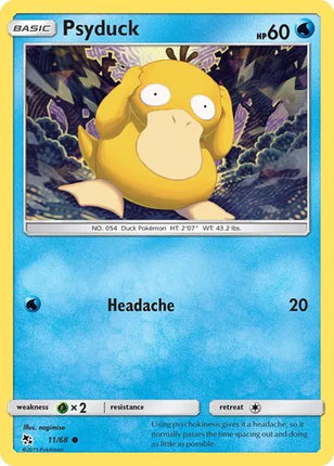 Psyduck Hidden Fates Common 11/68