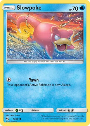 Slowpoke Hidden Fates Common 12/68