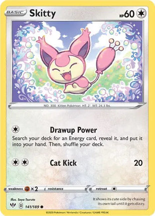 Skitty Darkness Ablaze Common 141/189