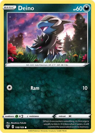 Deino Darkness Ablaze Common 108/189