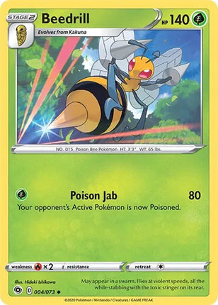 Beedrill Champion's Path Uncommon 04/73