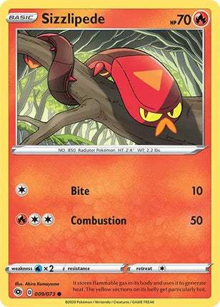 Sizzlipede Champion's Path Common 09/73