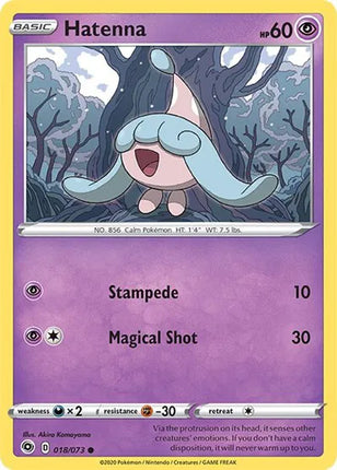 Hatenna Champion's Path Common 18/73