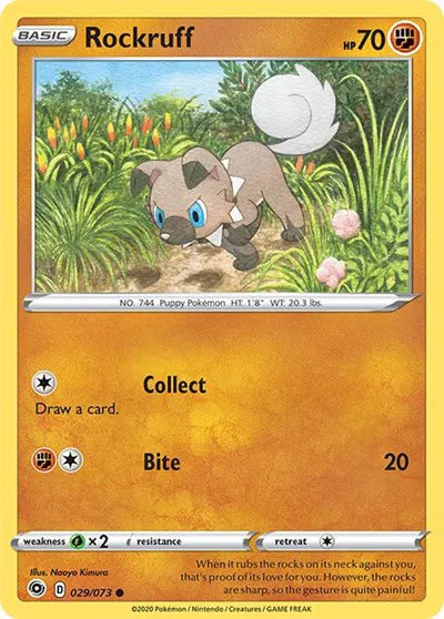 Rockruff Champion's Path Common 029/73