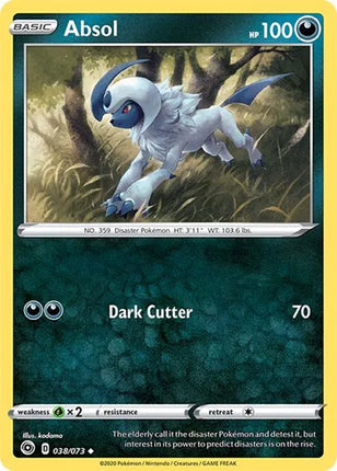 Absol Champion's Path Uncommon 38/73