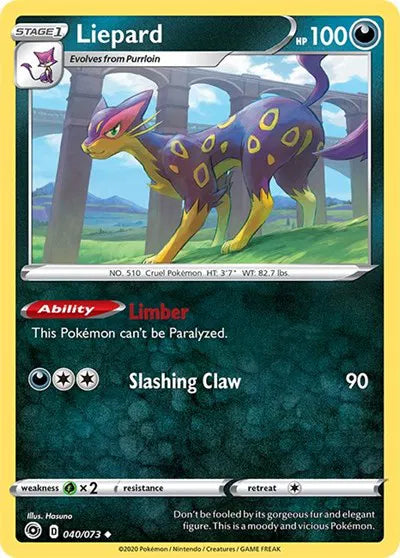 Liepard Champion's Path Uncommon 40/73